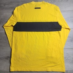 Nautica Marine Denim Co Original Yellow Long Sleeve Shirt Large