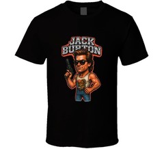 Big Trouble In Little China Jack Burton Retro 80’s Movie Caricature T Shirt