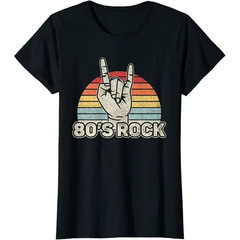 Vintage Retro 80’s Rock Band T-Shirt