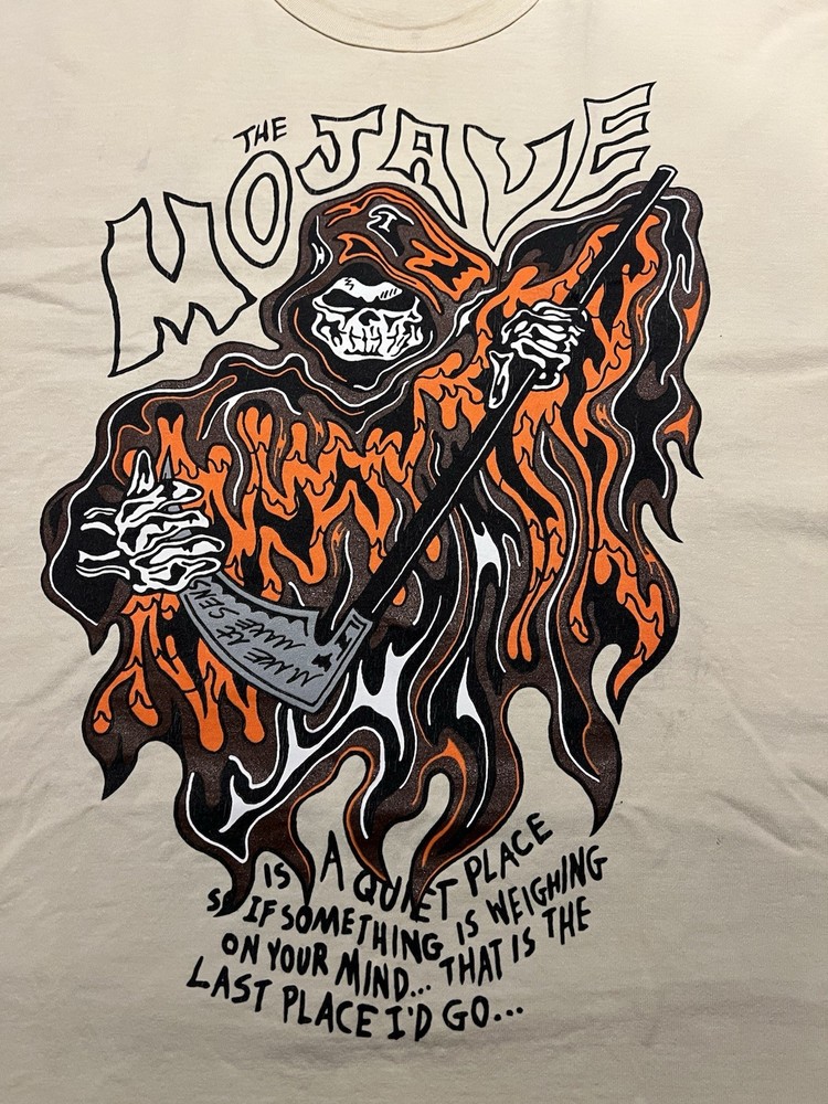 Warren Lotas 2022 the Mojave Tan Reaper Tee XXL Cream