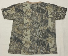 Vintage ACE SPORTSWEAR Shirt Mens L Sniper Camo Pocket Tee Hunting USA 90s