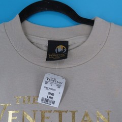 Vintage The Venetian Las Vegas T Shirt NWT Made USA Size Large