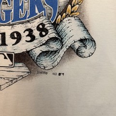 Brooklyn Dodgers Starter Graphic Tshirt Single Stitch – MED – Made USA Vintage
