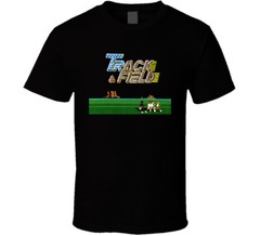 Track And Field Retro Video Arcade Game T Shirt