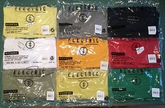 NEW Electric Visual Volt Mens S,M,L,XL,XXL Snow Skate Cotton Tee Shirt Msrp$22