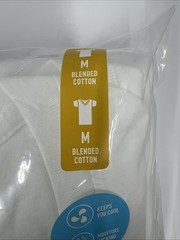Stafford T Shirt Dry + Cool V Neck Blended Cotton M 4 Pack Undershirt Medium