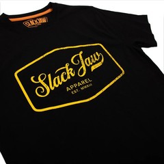SLACKJAW Nomad T‑Shirt Black – 220 gsm Premium Cotton Street Tee