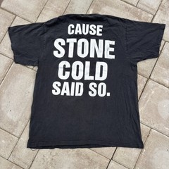 Vintage WWF Stone Cold Steve Austin 1998 Wrestling T-shirt Size Large Changes L