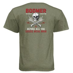 Boomersgen Graphic Tee — Vintage Boomer Art | Men’s Triblend Shirt