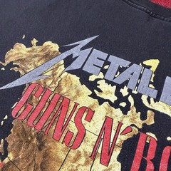 Vintage 1992 Metallica Guns N’ Roses Stadium Tour Brockum USA T-Shirt XL