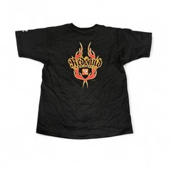 Vintage Red Sand skater tee Made In USA Sz L Mens Black Y2K JNCo Style