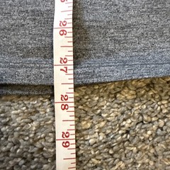 All in Motion Men’s Relaxed Fit Soft Stretch T Shirt Gray Size L