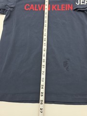 Calvin Klein Spell Out T-shirt Men Medium Blue #38039