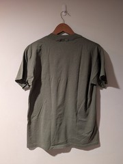VTG 1989 3D Emblem POW MIA We Have Not Forgotten Graphic T Shirt Mens M Olive