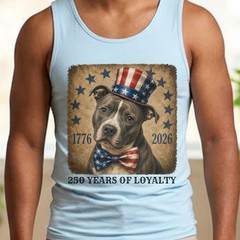 Yellow Lab Patriotic Tank Top
