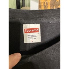 Supreme Everlast Warm Up Tee in Black Size Large