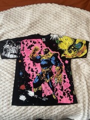 Kontra Brand Men’s 2XL Marvel Thanos AOP extremely rare 2022 limited run