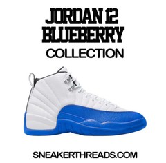 Shirts To Match Jordan 12 Blueberry Sneaker Tees – War Bully Shirt