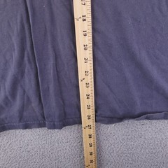 Fruit of the Loom Shirt Mens Large Gray Sun Faded Distresed Grunge