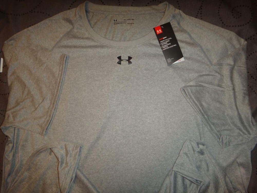 UNDER ARMOUR TECH SHIRT LOOSE FIT SIZE 4XL MEN NWT $$$$