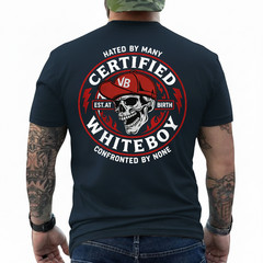 CERTIFIED WHITEBOY Street Skull T-Shirt Menswear Streetwear