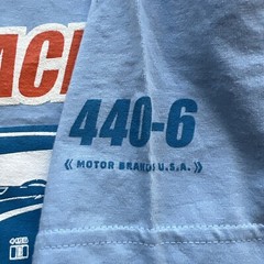 Plymouth Road Runner GTX T Shirt Mens L Blue Six Pack 440 Mopar Muscle Car NWT