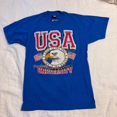 90s Vintage USA Freedom University single stitch tee