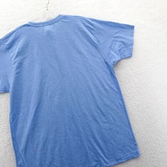 Cocoa Beach Shirt Mens Large Blue Florida Nature Travel Beach Palm Tultex New