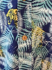 Chubbies Mens Weekend Casual Shirt Safari Cheetah Size Medium- EXCELLENT