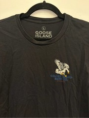 Goose Island Beer Co T Shirt Mens L Black Chicago’s Beer Graphic Logo Tee