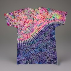 *New* 3XL & 4XL Handmade Tie Dye, Cruncht Crinkle Nerds Grape Berry, Crew or V