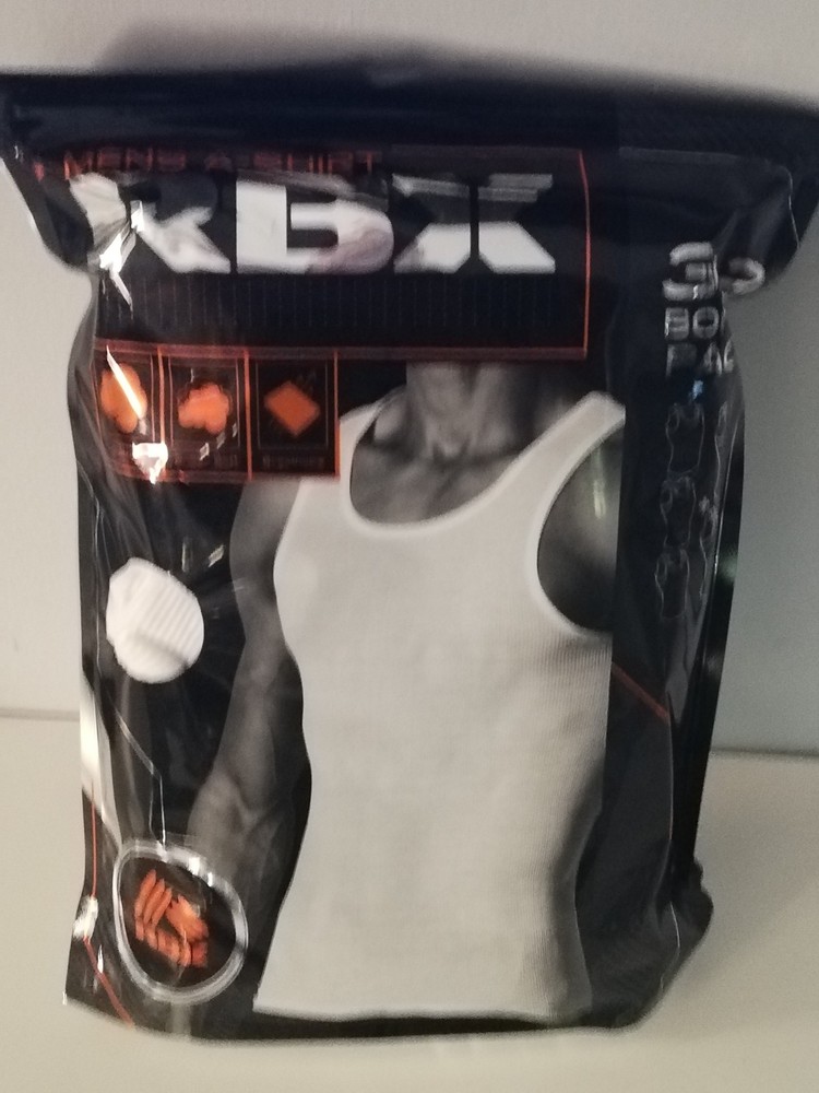 RBX Large Men’s 5-Pack A-Shirt/Tank Top Set New.