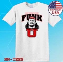 Terry Funk Oldschool Wrestling Tribute White Size S-5XL