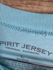 FLAW-SeaWorld Rescue Sweatshirt Mens Large Gradient Blue Marine Animal Graphic