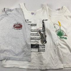 Wholesale Lot of 30 Cut offs & Tank Tops (Sizes in description)
