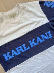 Karl Kani Vintage Logo T-shirt Graphic 90’s Blue Hip Hop XL