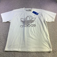 Adidas Originals OG Sketch Trefoil T Shirt Mens Large Graphic Tee White NWT