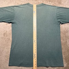 Vintage 1992 Aruba Dutch West Indies T Shirt Single Stitch Striped Green Mens L