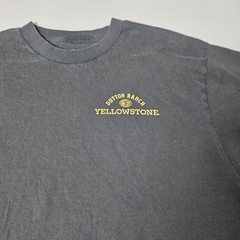 Yellowstone T-Shirt Mens L Black Dutton Ranch So Wild Graphic Tee Short Sleeve