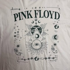 MEN’S LARGE XL OFF WHITE CREAM PINK FLOYD T-SHIRT T SHIRT SOFT MATERIAL