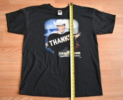 Vintage 1990s Ernest Tubb The Texas Troubadour Shirt Tee XL Willie Nelson Tour