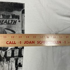 Classic I Love Lucy Vitameatavegamin White Single Stitch Shirt Size M