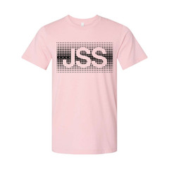 Christian Unisex Short Sleeve Graphic Tee With Halftone Logo Design For Church B