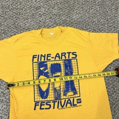 Vintage 80s 1981 Fine Art Festival Memphis Tennessee 50/50 Fit Mens Medium/Large