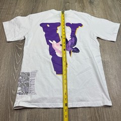 VLONE X NAV Good Intentions Doves Graphic T-Shirt Authentic White Men Size Small