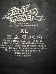 Vintage 90s Street Fighter II Shirt XL Ryu E Honda Changes Capcom Graphic Tee