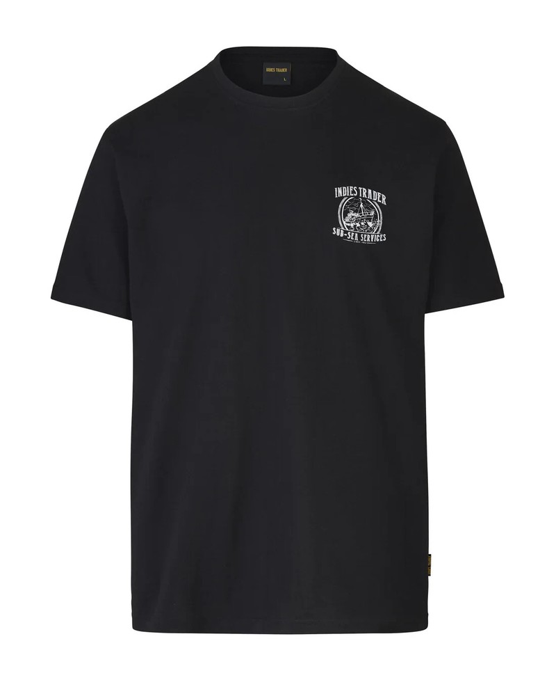 Indies Trader Apparel Division 100% Organic Cotton T-Shirt “THE 330 BELOW”
