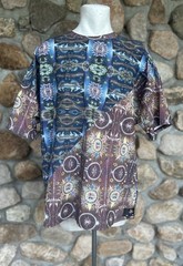 Earth & Skye The Vibe Collective Art to Wear Men’s Bohemian T-Shirt Size LG NWT