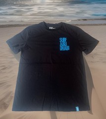 Surf Abu Dhabi Surfer Emirates UAE Shirt Large Official Surfing Apparel Rare New