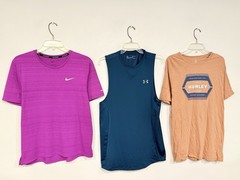 Lot of 6 Nike Under Armour Hurley Southern Tide Men’s Shirt Size Small Tee Tank